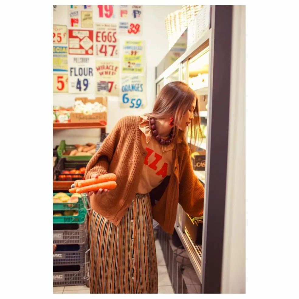 Cardigan Soft | Marron