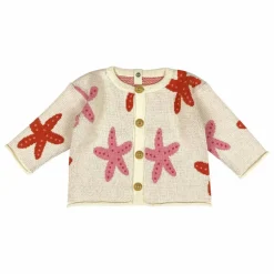 Cardigan Starfish Dance Coton Bio | Ecru