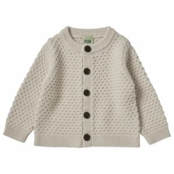 Cardigan Structure Laine Mérinos Bébé | Ecru