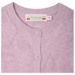 Cardigan Teyana Cerises Coton Bio | Parme