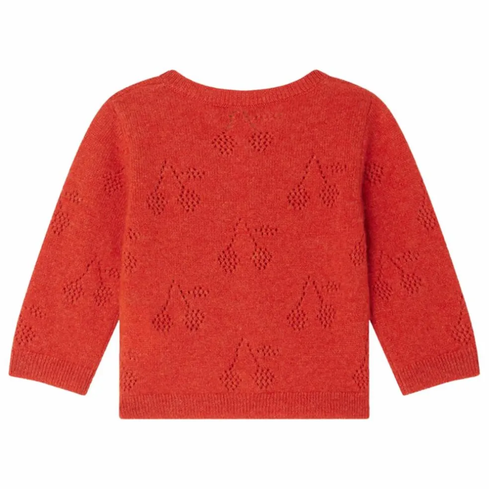 Cardigan Tibile Cachemire | Orange