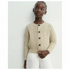 Cardigan Torsades Cachemire | Crème