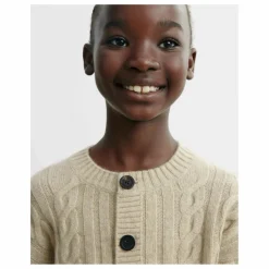 Cardigan Torsades Cachemire | Crème