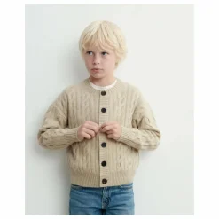 Cardigan Torsades Cachemire | Crème