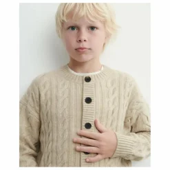 Cardigan Torsades Cachemire | Crème