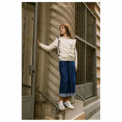 Cardigan Viviana Volants | Crème