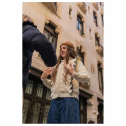 Cardigan Viviana Volants | Crème