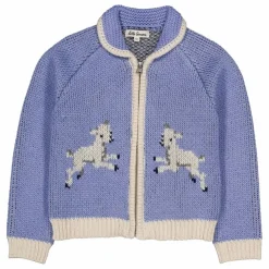 Cardigan Ziply Agneaux | Mauve