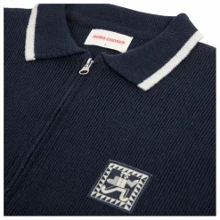 Cardigan Zippé Mr Pencil Fibres Recyclées - Collection Femme | Bleu marine