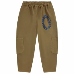 Cargo Tic Tac Toe Coton Bio | Vert kaki