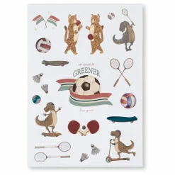 Carnet à stickers Sail Away | Beige