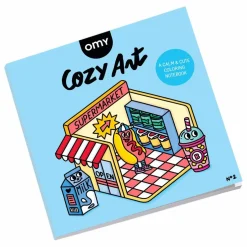 Carnet de coloriage Supermarché