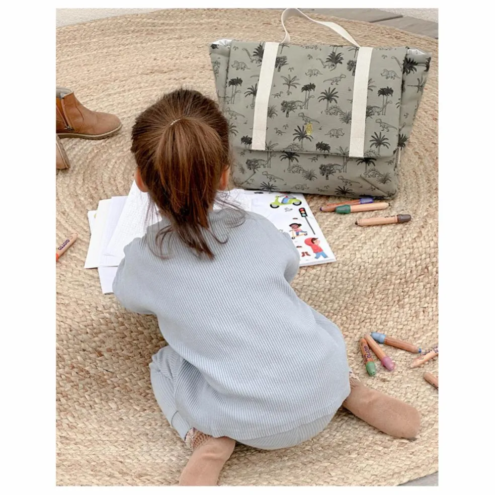 Cartable Archibald | Vert kaki