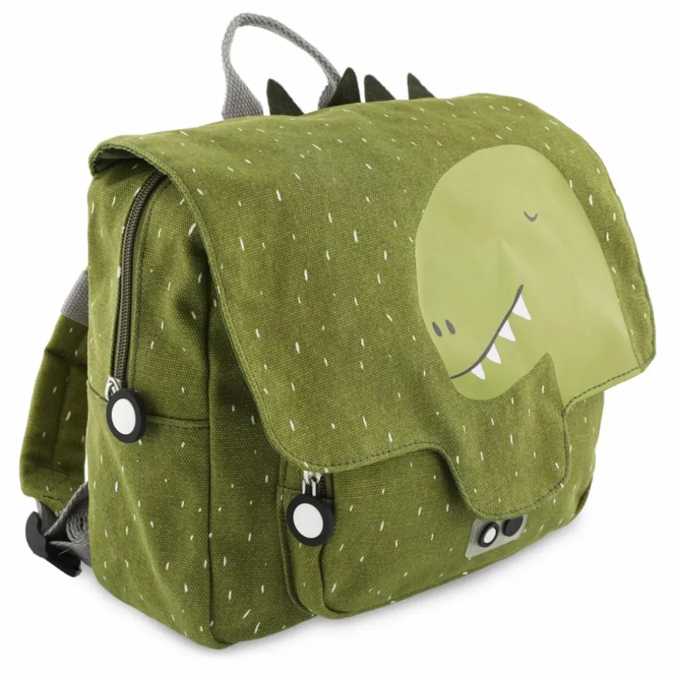 Cartable Mr Dino | Vert kaki