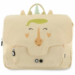 Cartable Mrs Unicorn | Jaune pâle