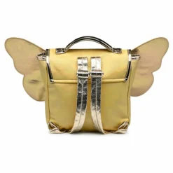 Cartable Papillon Irisé | Jaune