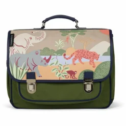 Cartable Safari | Vert kaki