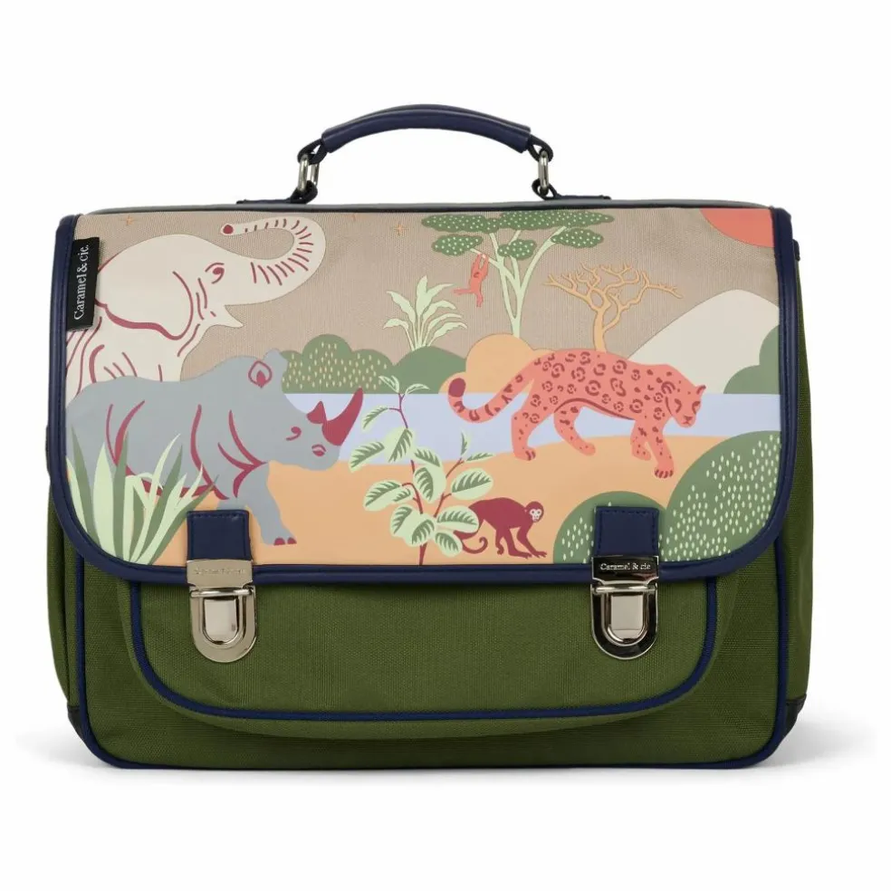Cartable Safari | Vert kaki