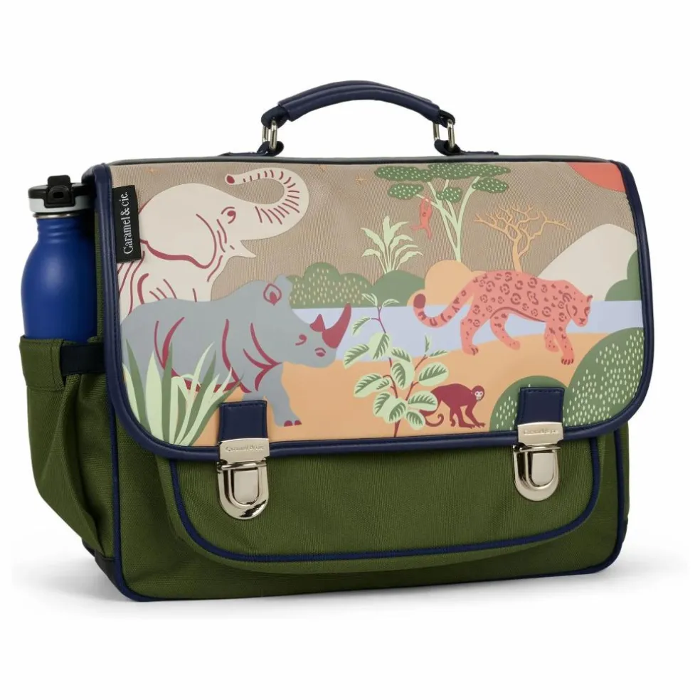 Cartable Safari | Vert kaki