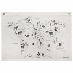 Carte du monde version anglaise