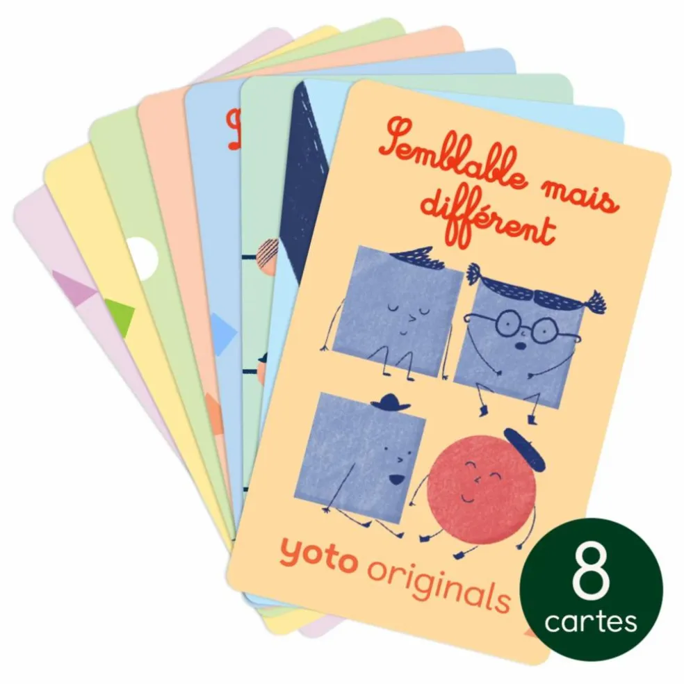Cartes Compter est un jeu - Pack de 8