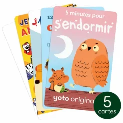 Cartes Découverte 3-7 ans - Pack de 5