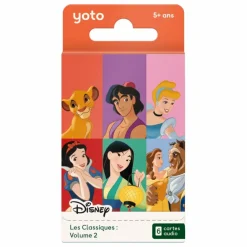 Cartes Les classiques Disney volume 2 - Pack de 6