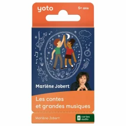 Cartes Les contes et grandes musiques - Pack de 8
