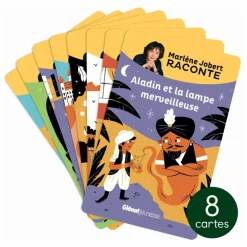 Cartes Les contes Merveilleux - Pack de 8