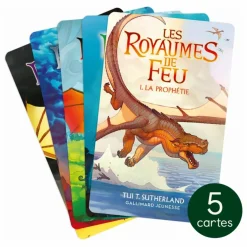 Cartes Les Royaumes de Feu - Pack de 5