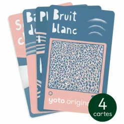 Cartes Sons pour s'endormir - Pack de 4