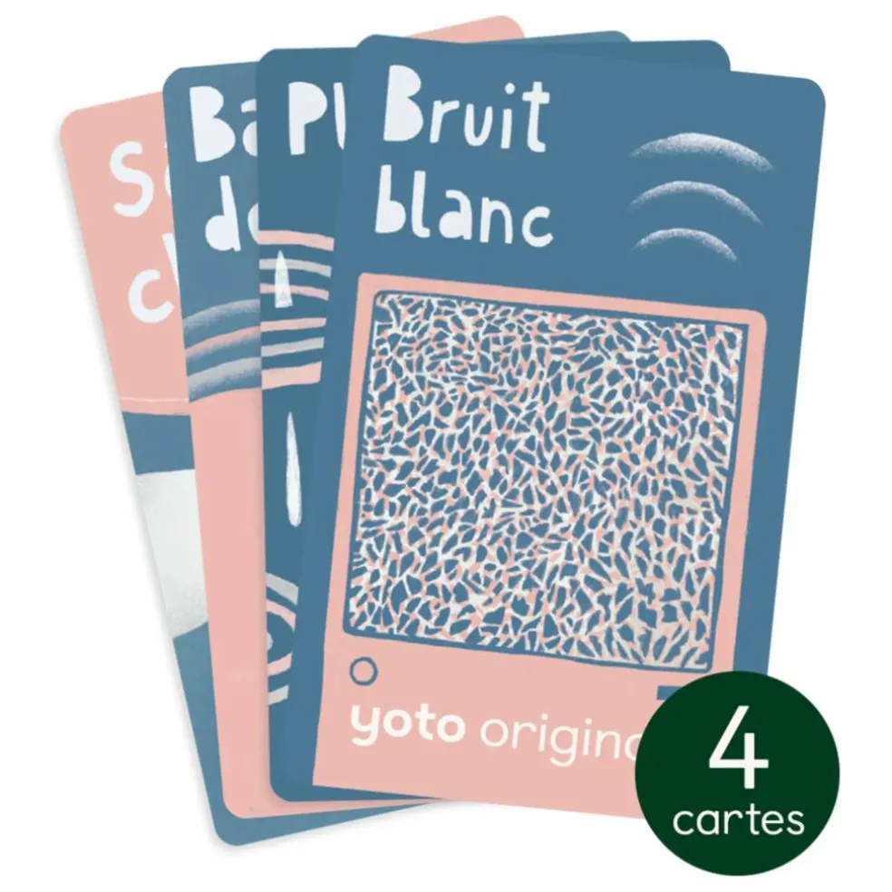 Cartes Sons pour s'endormir - Pack de 4