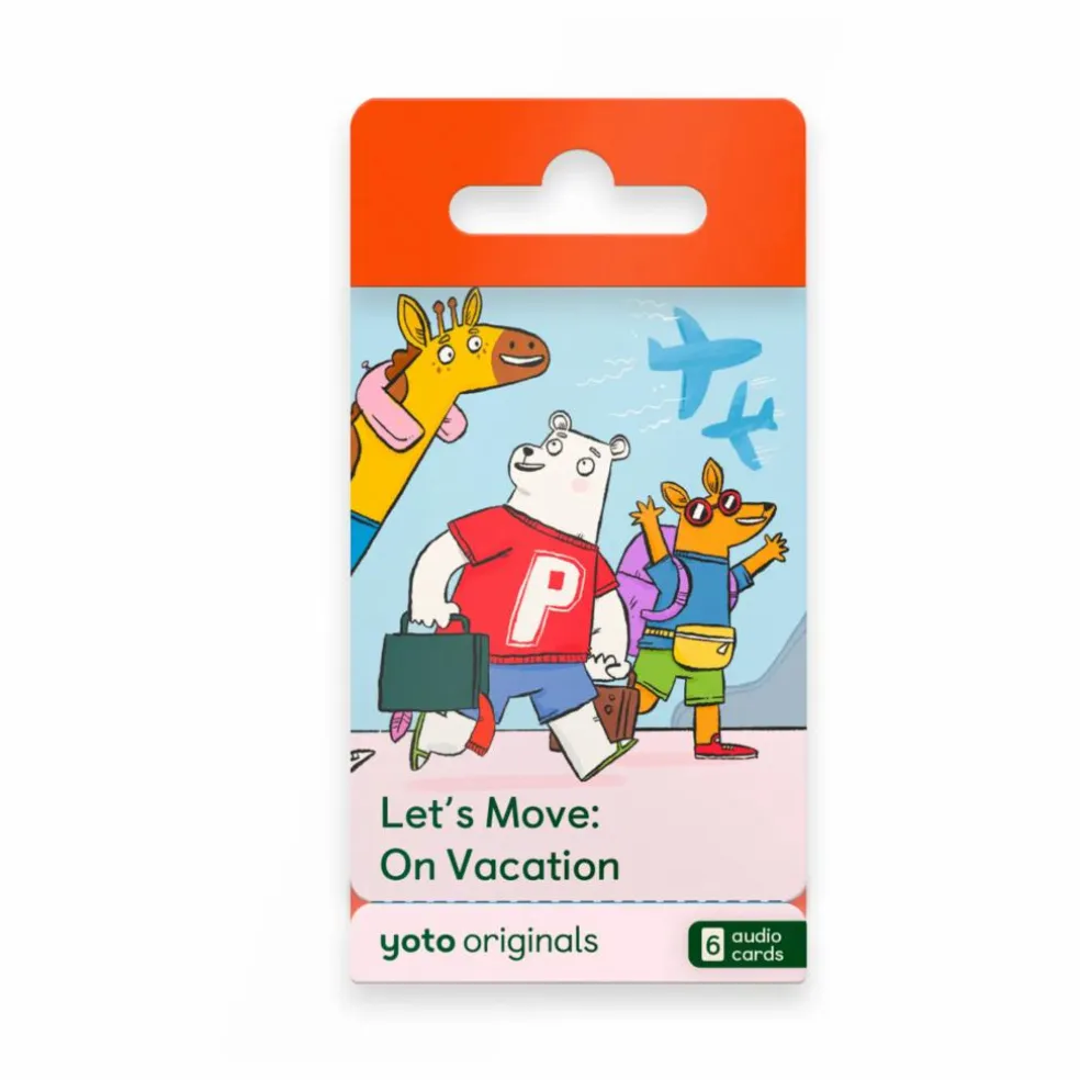 Cartes Yoto Let's Move on Vacation