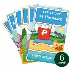 Cartes Yoto Let's Move on Vacation
