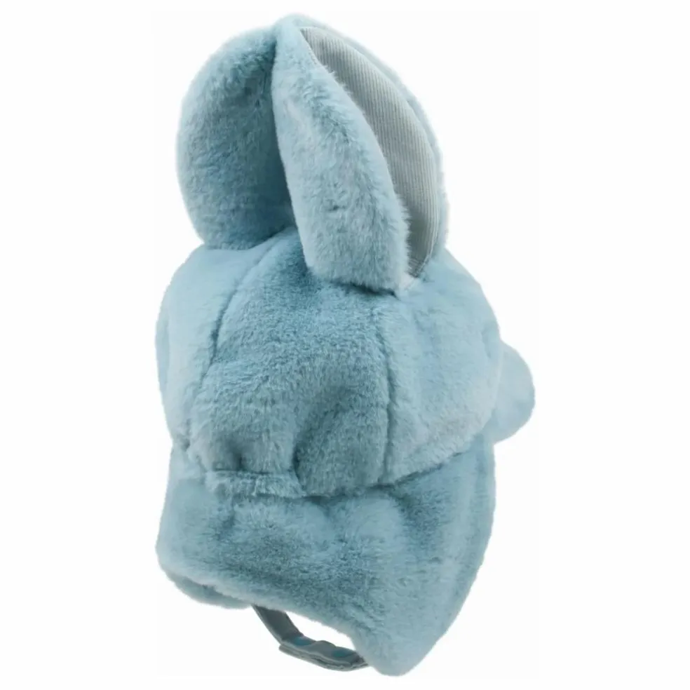 Casquette Earflap Rabbit Sherpa | Bleu