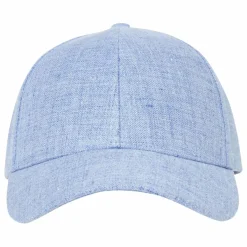 Casquette Lin | Bleu azur