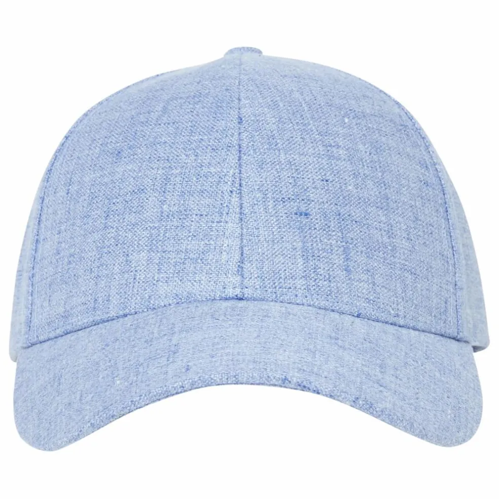 Casquette Lin | Bleu azur