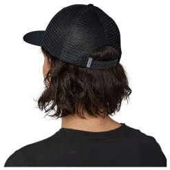 Casquette P-6 Logo Trucker Coton Bio | Noir