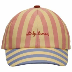 Casquette Rayée | Rose