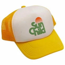 Casquette Trucker Sunset | Jaune