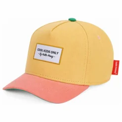 Casquette Visière Courbée Mini Sunset Coton Bio | Jaune