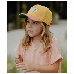 Casquette Visière Courbée Mini Sunset Coton Bio | Jaune