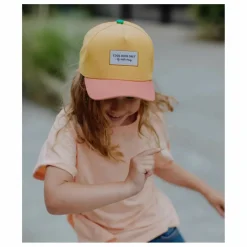 Casquette Visière Courbée Mini Sunset Coton Bio | Jaune