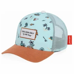 Casquette Visière Courbée Trucker Blue Island | Bleu ciel