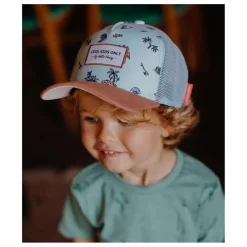 Casquette Visière Courbée Trucker Blue Island | Bleu ciel