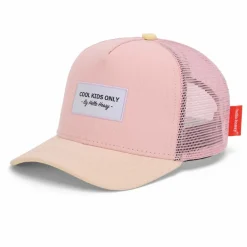 Casquette Visière Courbée Trucker Mini Powder Pink | Rose poudré