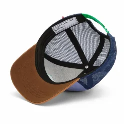 Casquette Visière Courbée Trucker Marine | Bleu