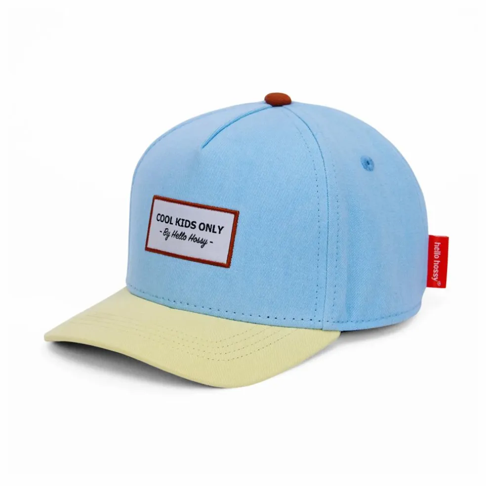 Casquette Visière Courbée Unie | Bleu ciel