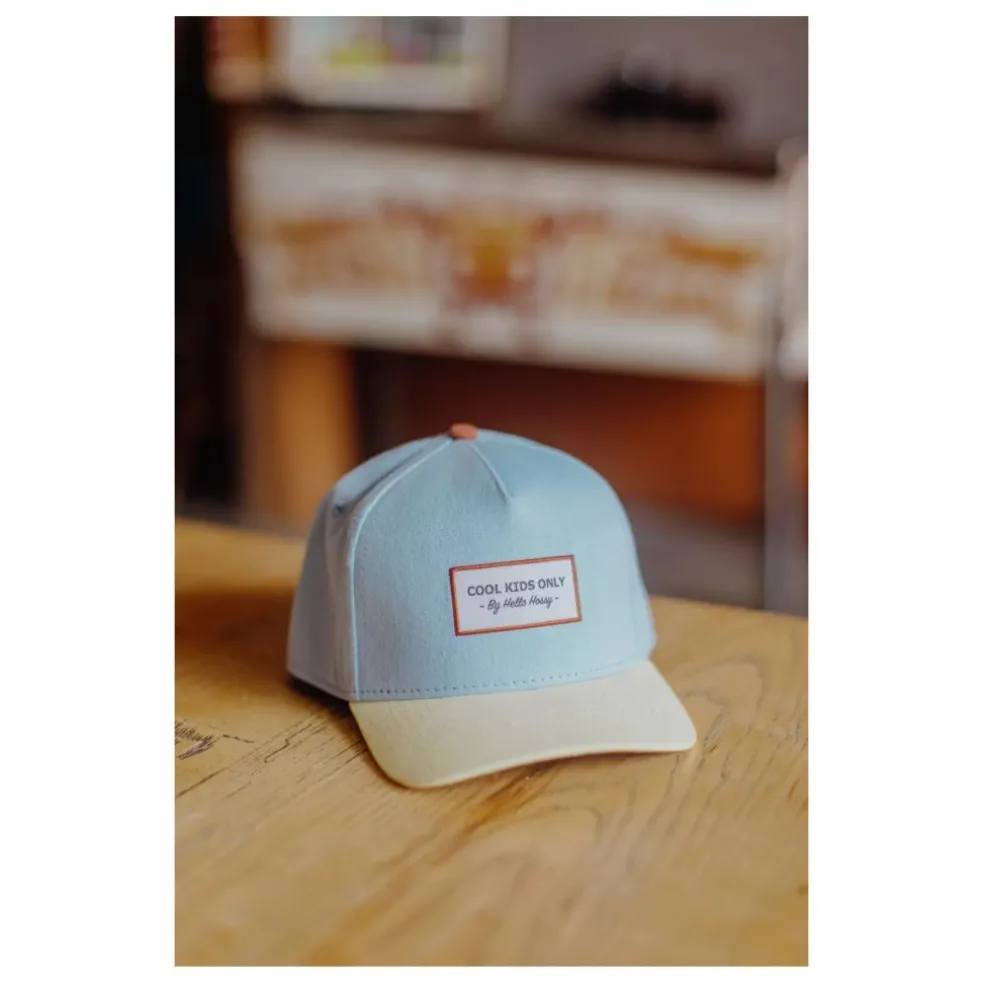 Casquette Visière Courbée Unie | Bleu ciel