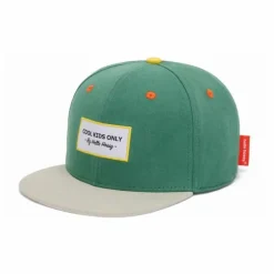 Casquette Visière Plate Mini Captain Coton Bio | Vert